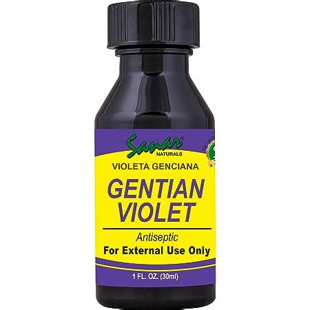 Amazon De La Cruz Gentian Violet Violeta De Genciana Tincture