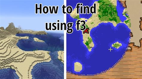 How To Find Buried Treasure Using F Minecraft Youtube