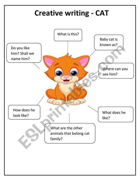 Creative writing - CAT - ESL worksheet by vaishnavvi