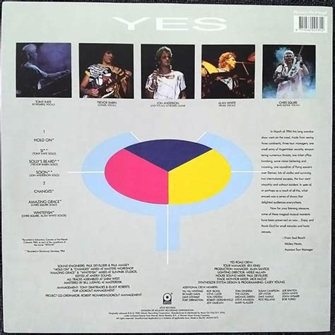 Yes The Yes Album Drama 9012 Live The Solos New In Sealing