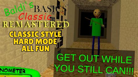 Baldi S Basics Classic Remastered Classic Style All Fun Official