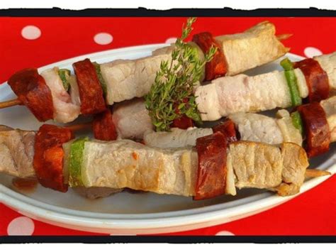 Recettes De Brochettes Et Chorizo