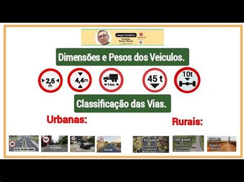 Somente Poderá Transitar Pelas Vias Terrestres O Veículo Cujo Peso - Dimensões e Pesos para os Veículos, e Classificação das Vias. - YouTube