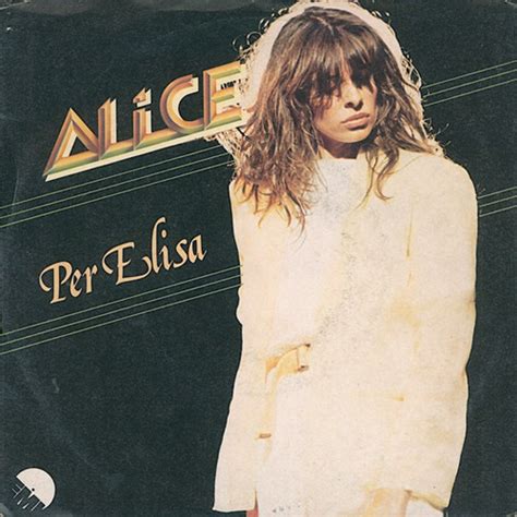 Per Elisa Non Devi Avere Paura Alice Pro Ita Progressive Rock