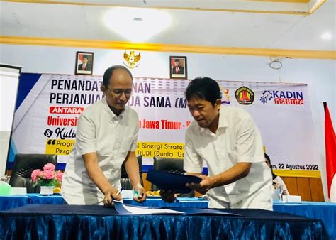 Tingkatkan Sdm Madura Kadin Jatim Teken Kerja Sama Dengan Unira