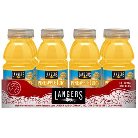 12pk 10oz Langer Juice Company