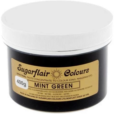 Spectral Paste Mint Green G Sugarcraftshop Glasgow