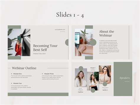 Webinar Canva Webinar Slide Deck Template Webinar Slide Deck Coaching