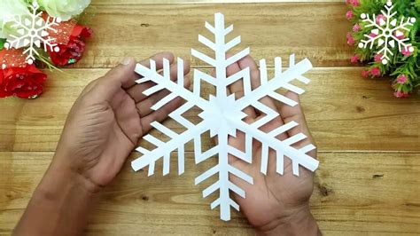 Paper Cutting Snowflakes Design ️ How To Make Snowflake Out Of Paper 🎄 Easy Paper Crafts