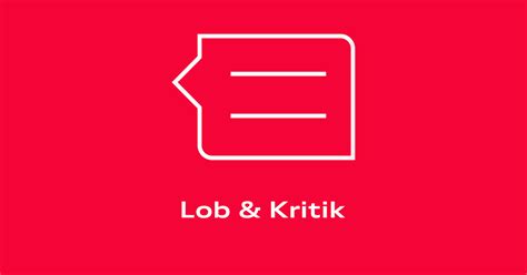 Lob Kritik Formular Audi BKK Magazin