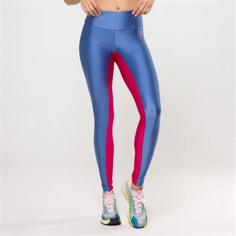 Cal A Legging Azul Blue Boy Metalic Entrepernas Rosa Enjoy Metalic