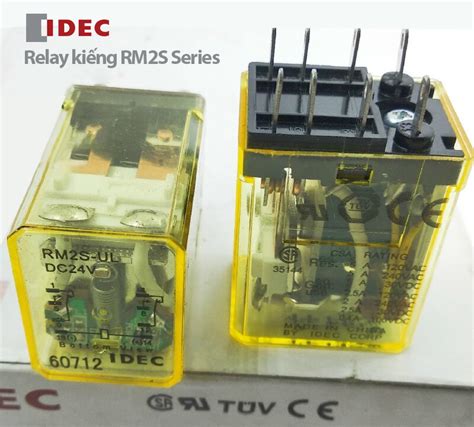 Rơ le trung gian IDEC RM2S Series Thông số kỹ thuật