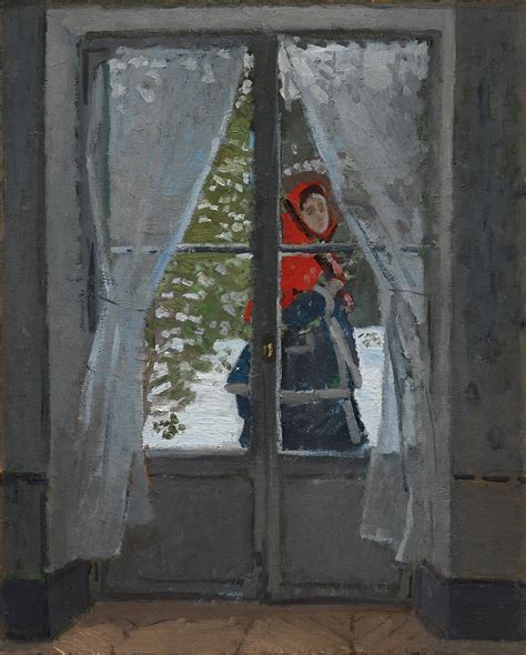 Das Rote Kopftuch C 1868 73 Von Claude Monet Kunstdruck