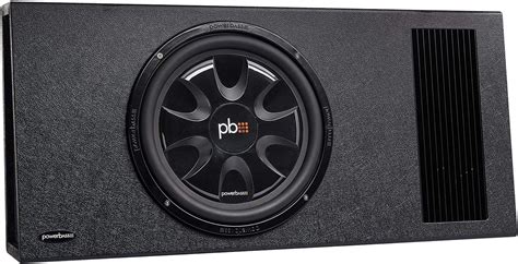 Powerbass Ps Awb121 12 Single Loaded Amplified Ported Enclosure Electronics