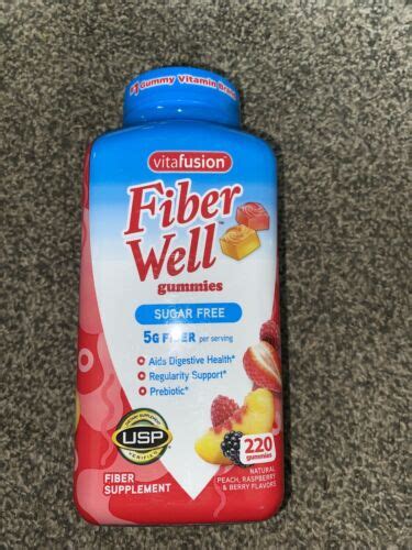 Vitafusion 220 Fiber Well Gummies Sugar Free Exp 11 2024 5008674 Ebay