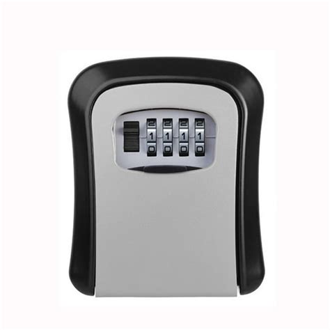 Wall Mounted Key Safe 4 Digit Combination Key Safe Outdoor Security Key ...