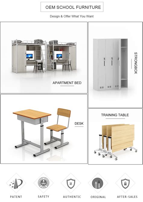 Student Classroom Desk And Chair | MIGE Office Furniture