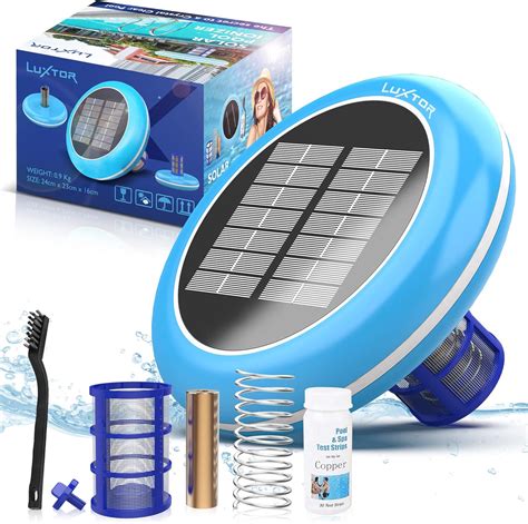 Luxtor Ionizador Limpiador Y Purificador Solar De Piscina Restaura El