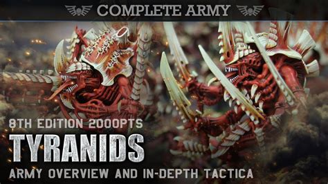 Tyranids Army Overview And In Depth Tactica 2000pts Warhammer 40k 8th