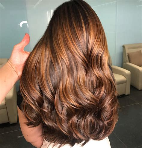 Cor De Cabelo Chocolate Luzes Mel Testando Produtos Cosmeticos