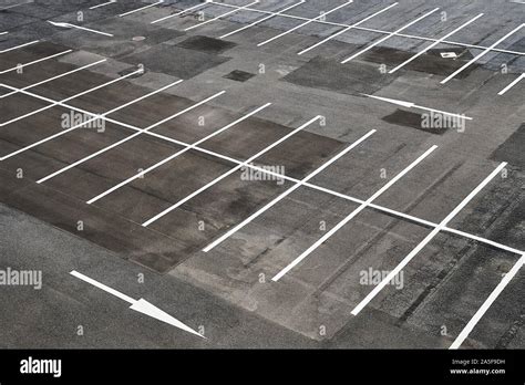 empty parking places stock photo alamy