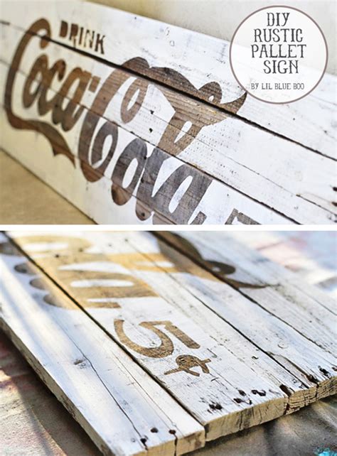 rustic sign: ALL NEW RUSTIC SIGN DIY