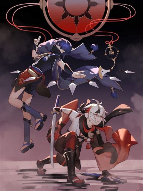 Скарамучча, Кадзуха / Scaramouche, Kazuha | Personagens de anime, Anime ...