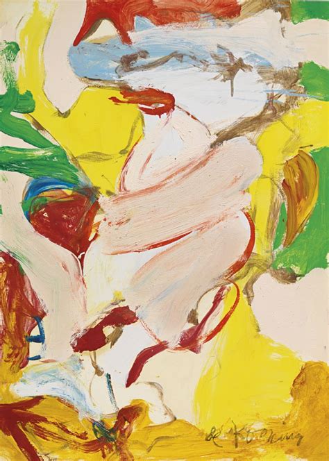 Willem De Kooning Lot Willem De Kooning Abstract De Kooning