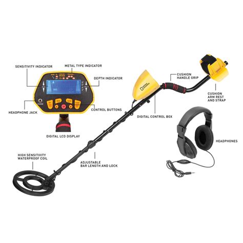 National Geographic Digital Metal Detector Wheadphones — Explore