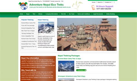 Adventure Nepal Eco Treks | Xenatech Nepal