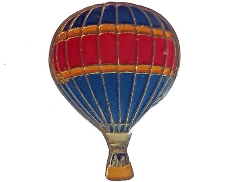 HOT Air Balloon Vintage Enamel Pin Lapel Badge Gift Pinback Etsy