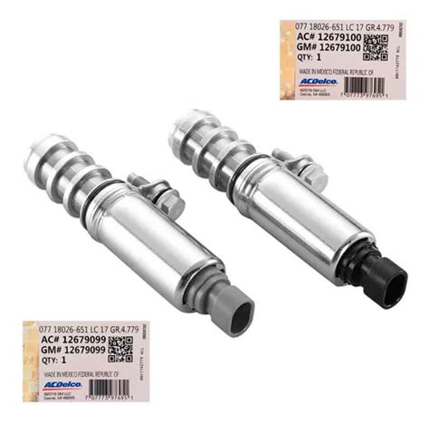 Válvulas Solenoide Vvt Arbol Levas Captiva Sport 2 4l 12 15 Envío gratis