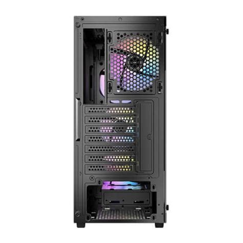 Antec AX61 Elite Midi Tower Cristal Templado ARGB USB 3 0 Negra