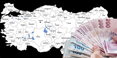 Türkiyenin en pahalı şehirleri belli oldu İşte o sıralama