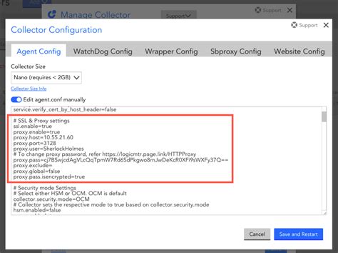 Configuring Your Collector For Use With Proxies LogicMonitor