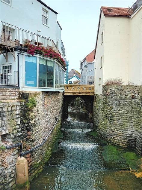 The River Lym Lyme Regis The River Lym At Lyme Regis Dor Flickr