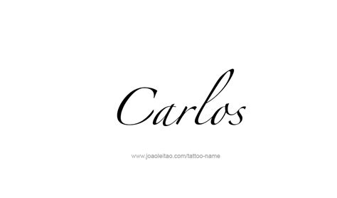 Carlos Name Tattoo Designs Name Tattoo Designs Name Tattoo Name Tattoos