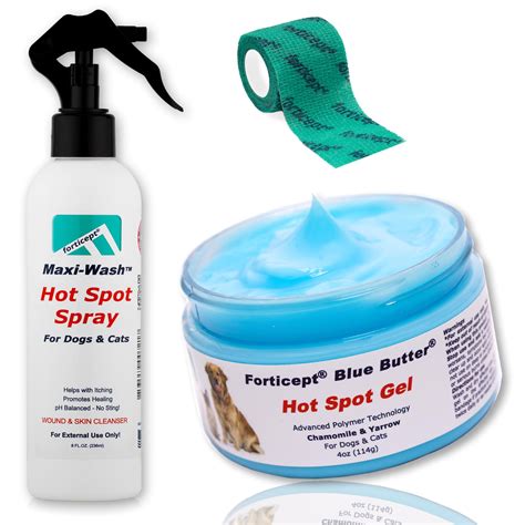 Forticept Hot Spot Treatment and Wound FST1 Care Kit for Dogs&Cats