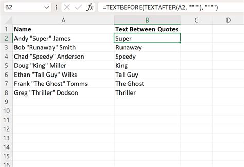 Excel How To Extract Text Between Quotes