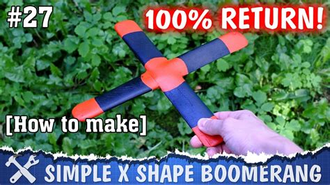 Diy Boomerang How To Make It Youtube