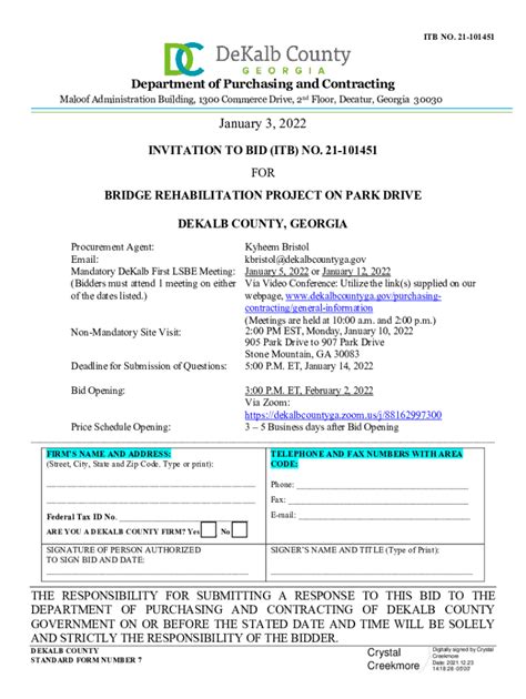 Fillable Online Dekalbcountyga Gov Fax Email Print Pdffiller