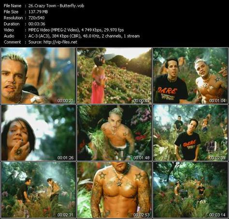 Crazy Town «Butterfly» VOB File