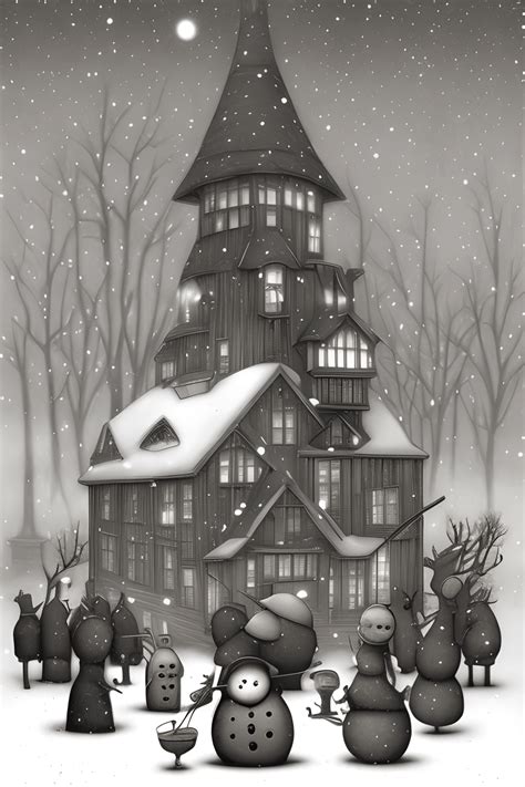 Winter Party By John Kenn Mortensen Creative Fabrica