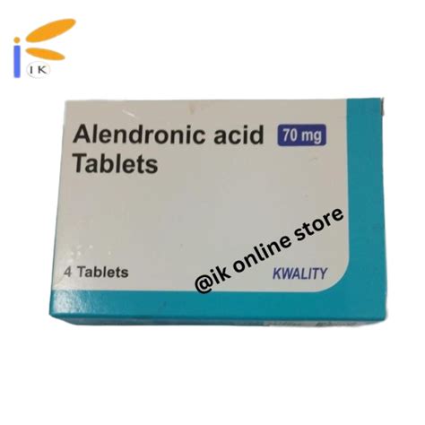 Alendronic Acid 70mg Tablets By Kwality Ik Online Stores