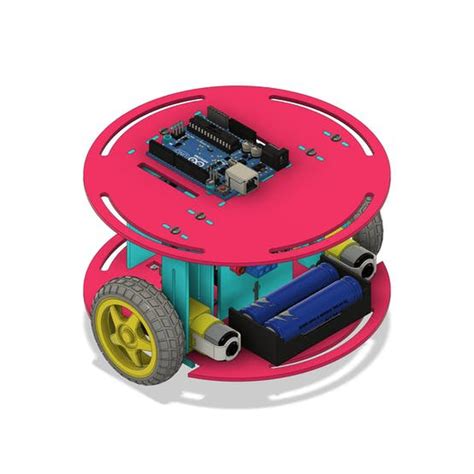 Mobile Robot With 2 Wheels