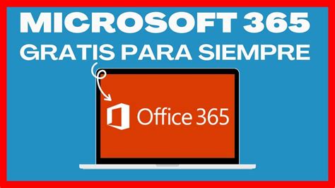 Como Obtener Microsoft OFFICE 365 GRATIS Para SIEMPRE Word Excel