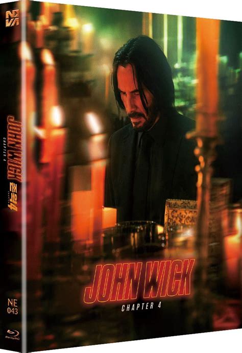 YESASIA John Wick 4 Blu Ray Steelbook Lenticular Slip Limited