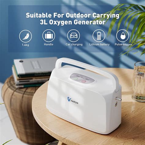 Lightest 3l Min Portable Oxygen Concentrator Nt 03 An Extra Battery Oxygensolve