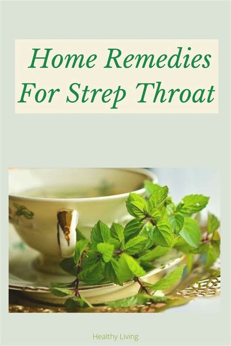 Natural Home Remedies For Strep Throat Strep Throat Remedies Home