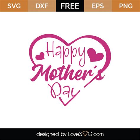 Free Svg Svg Files Free Cricut Mothers Day Cards Crafter Files